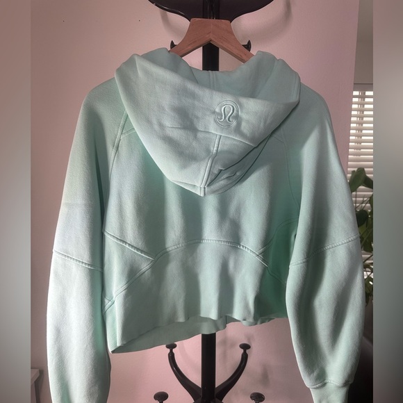 Lululemon Scuba Hoodie - size XS/S, light mint green color - Picture 4 of 6